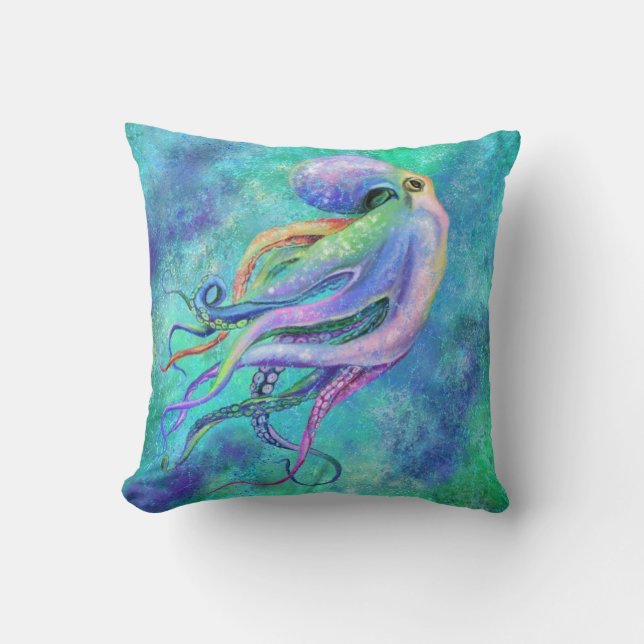 Cojín Decorativo Octopus Pillow (Anverso)