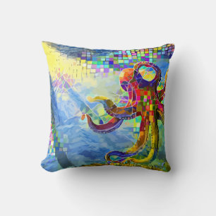 Cojín Decorativo Octopus radiante