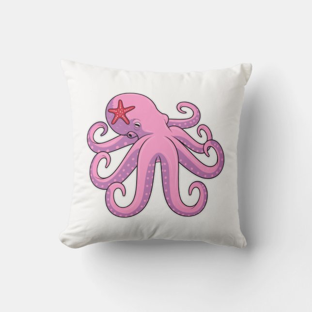Cojín Decorativo Octopus Starfish (Anverso)