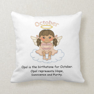 Cojín Decorativo Octubre Ángel Brunette