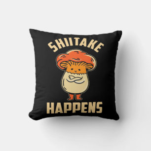 Cojín Decorativo Ocurre el Shiitake hongo