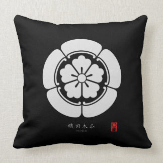 Cojín Decorativo Oda Mokkou | KAMON [ Crest familiar japonés ]
