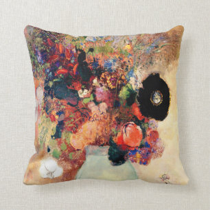 Cojín Decorativo Odilon Redon - Amamillador negro