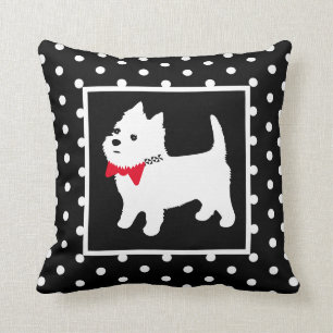 Cojín Decorativo Oeste Highland White Terrier Cute Perro Westie