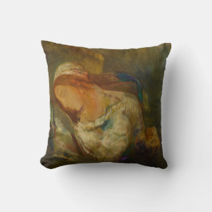 Cojín Decorativo Ofelia por Odilon Redon