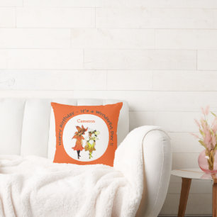 Cojín Decorativo Oferta de Fiesta de Flor Whimsical Trillium Tiger-