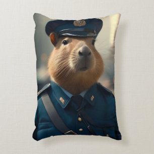 Cojín Decorativo Oficial Capybara: Manteniendo la Paz,