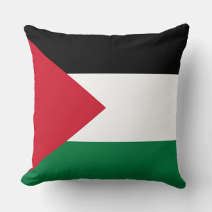Cojín Decorativo oficialmente bandera del Estado de Palestina