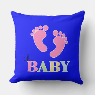 Cojín Decorativo Oh bebé Recién nacido lindo Nursera