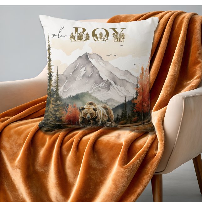 Cojín Decorativo Oh Boy Cosy Neutral Teddy Bear Adventure (Subido por el creador)