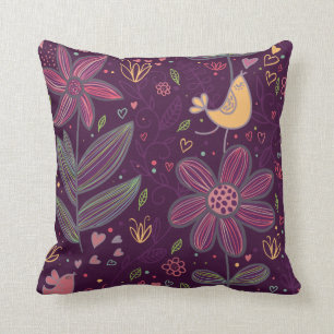 Cojín Decorativo Oh chirrido amarillo