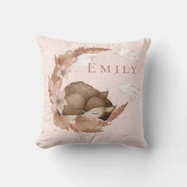 Cojín Decorativo Oh, encantadora guardería de ciervos y nubes, Tira