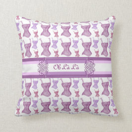 Cojín Decorativo Oh La La French Victorian Corsets Vintage