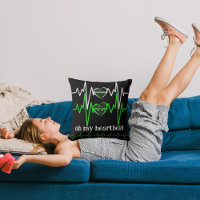 Oh Mi Corazón Gato Amor Blanco Negro