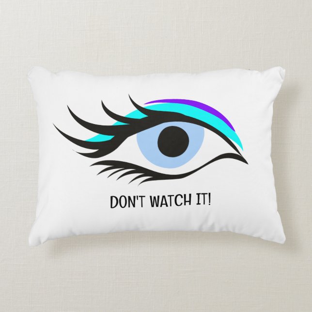 Cojín Decorativo Ojo azul (Anverso)
