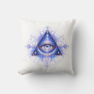 Cojín Decorativo Ojo Celestial Zafiro
