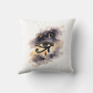 Cojín Decorativo Ojo Cósmico de Horus Decoración Mitología Egipcia