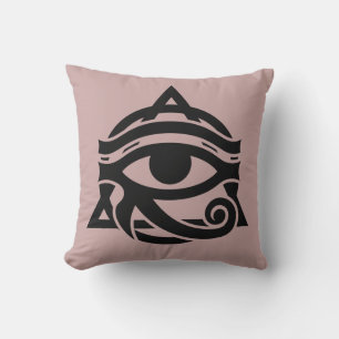 Cojín Decorativo Ojo de color personalizado de Horus