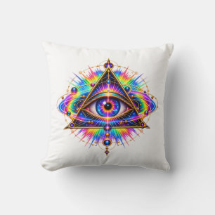 Cojín Decorativo Ojo de Órbita Prismática