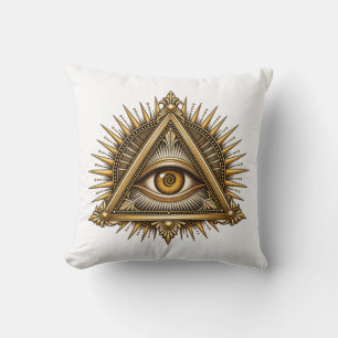 Cojín Decorativo Ojo de Oro Antiguo