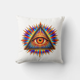 Cojín Decorativo Ojo de Sol Rubí
