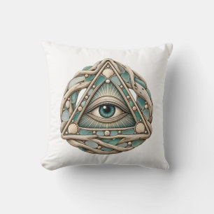 Cojín Decorativo Ojo de Vidrio de Mar