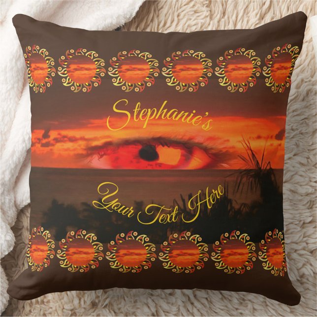Cojín Decorativo Ojo del atardecer 2106 (Subido por el creador)