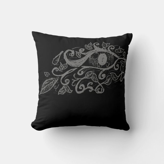 Cojín Decorativo Ojo Floral (Anverso)