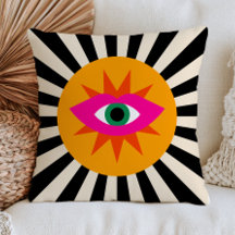 Ojo Malvado Funky con Rayas Negras Maximalista Dop
