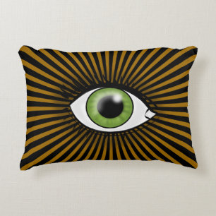 Cojín Decorativo Ojo verde solar