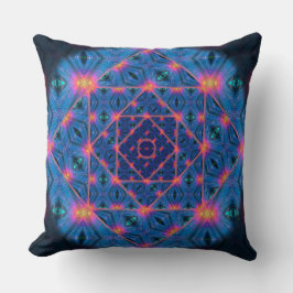 Cojín Decorativo Ojos de máquina azul