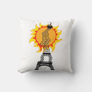 Cojín Decorativo Ola de calor de París 2019