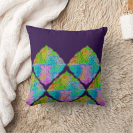 Cojín Decorativo Ola de mosaico