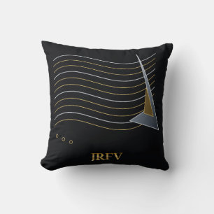Cojín Decorativo Ola de Vector JRFV