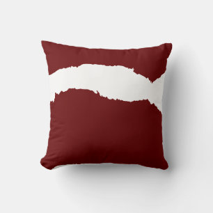 Cojín Decorativo Ola Rota Profundo rojo