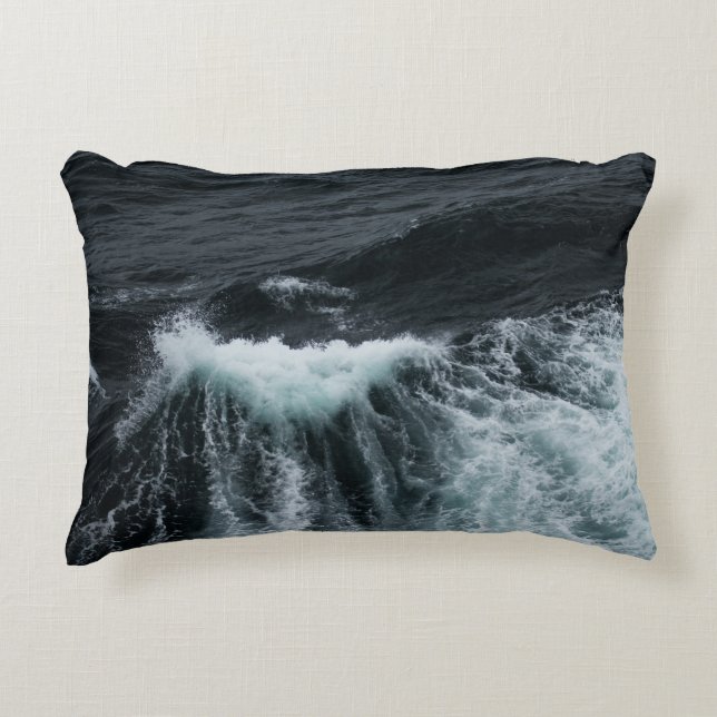 COJÍN DECORATIVO OLAS DE AGUA (Anverso)