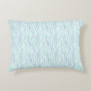 Cojín Decorativo Olas de Vidrio de Mar