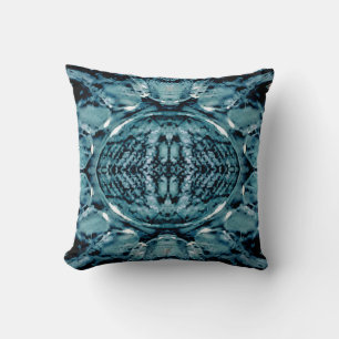 Cojín Decorativo Olas de Vidrio Líquido