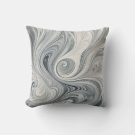 Cojín Decorativo Olas grises