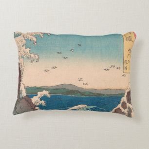 Cojín Decorativo Olas japonesas Naruto Remolino Arte Oceánico