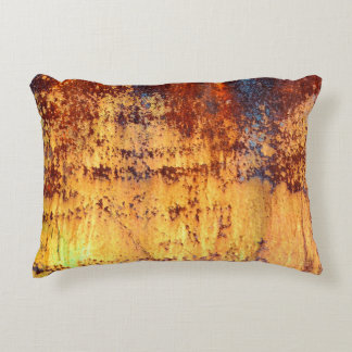 Cojín Decorativo Old metal iron rust background and texture, metal