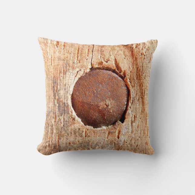 Cojín Decorativo Old Rusty Nail Trow Cushion (Anverso)