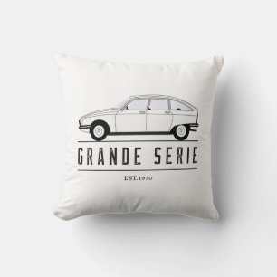 Cojín Decorativo Oldtimer GS Pallas Innovación Automotriz Francesa