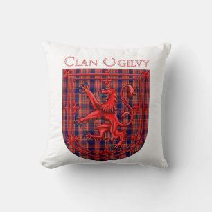 Cojín Decorativo Oliphant Tartan Scottish Plaid Lion Rampant