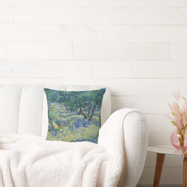 Cojín Decorativo Olive Orchard, Vincent van Gogh (Sofá)