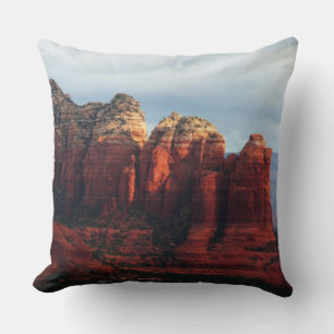 Cojín Decorativo Olla de Café Nublada Roca en Sedona Arizona