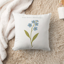 Cojín Decorativo Olvídenme... amor verdadero, recuerdos