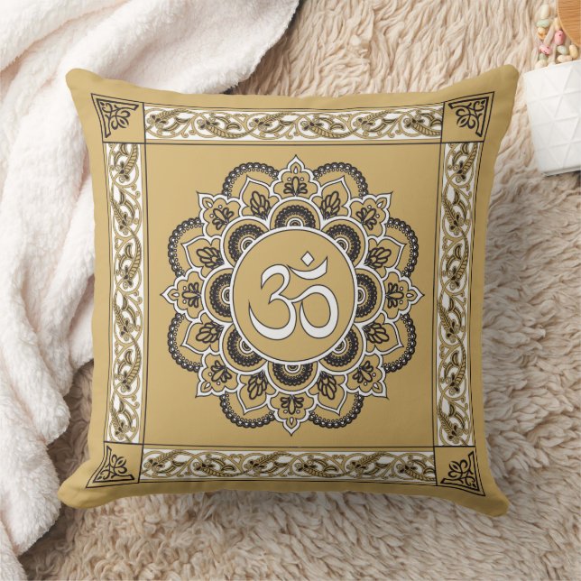 Cojín Decorativo OM Mandala - Pillow (Manta)