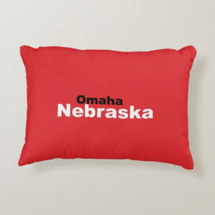 Cojín Decorativo Omaha, Nebraska Pillow