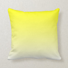 Cojín Decorativo Ombre amarillo blanco